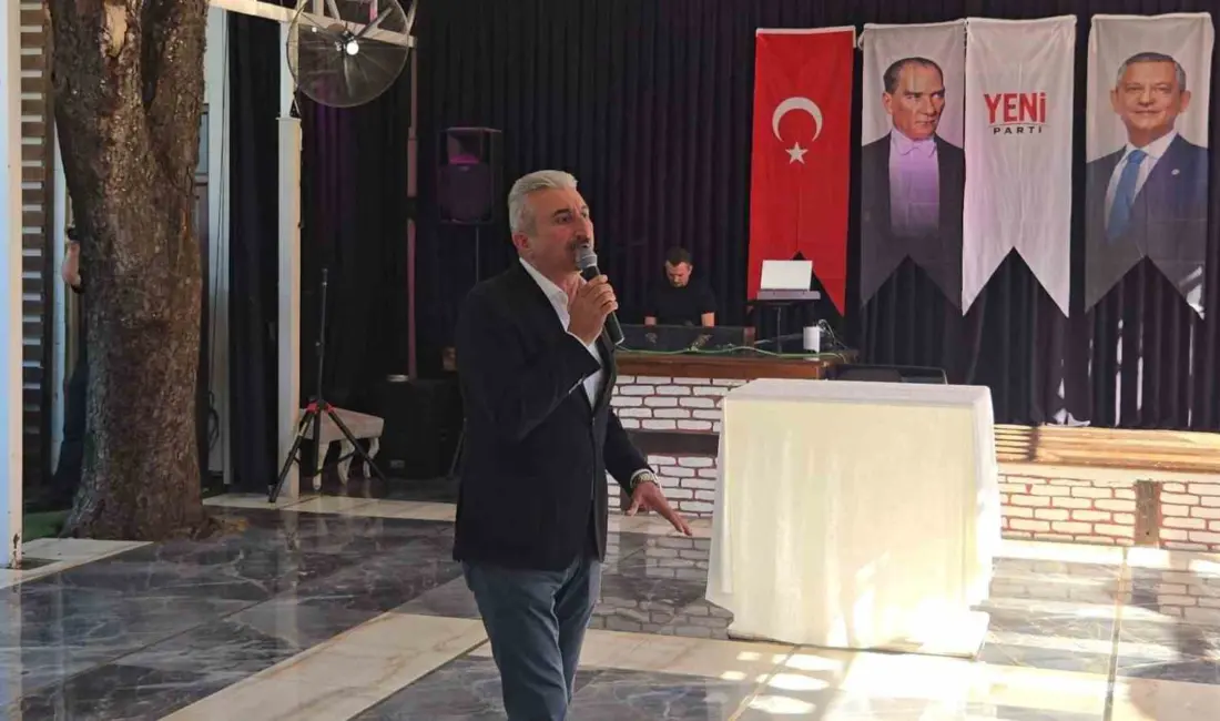 Yeni Parti Bursa Kurucu İl Başkanı ve İl Başkan Adayı