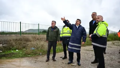 Yıldırım Belediyesi, sağanak yağışın ardından meydana gelen olumsuzlukları ortadan kaldırmak