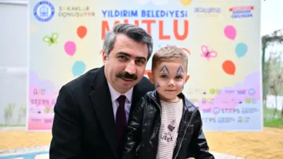 ‘Çocuk dostu Yıldırım’ hedefi doğrultusunda çalışmalarını sürdüren Yıldırım Belediyesi, miniklerin