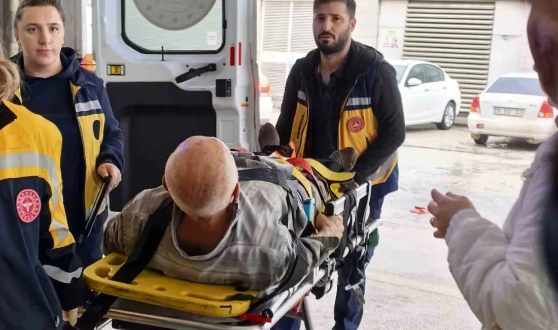 Bursa’nın İnegöl ilçesinde faaliyet gösteren bir mobilya fabrikasında yük asansörünün